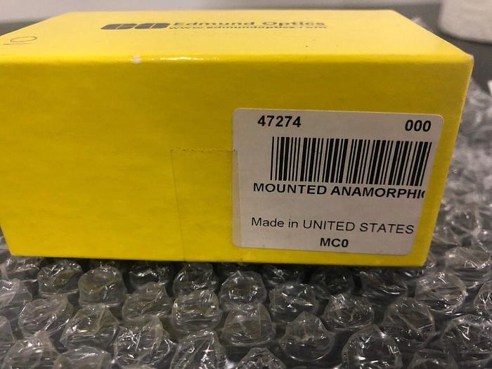 Used EDMUND OPTICS MOUNTED ANAMORPHI 501H-30