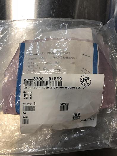 Used 3700-01509 O-RING (LOT OF 3)