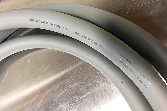 Used KURI TEC K1138 POLYAIR 1'' HOSE
