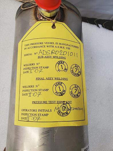 Used Ricor Edwards B520-01-045 Cryogenic High Vacuum Dried & Charged Absorber