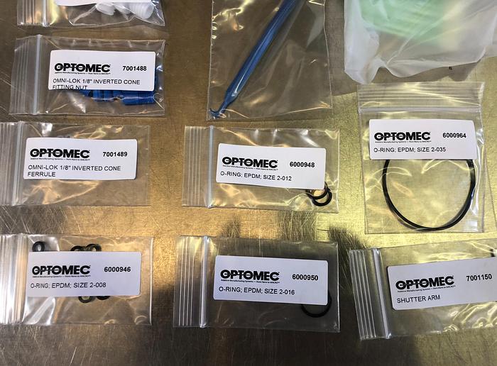 Used OPTOMEC PNEUMATIC & ULTARONIC WEAR AND TEAR KIT