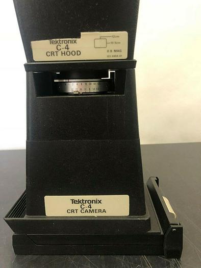 Used TEKTRONIX C-4 CRT HOOD CRT CAMERA