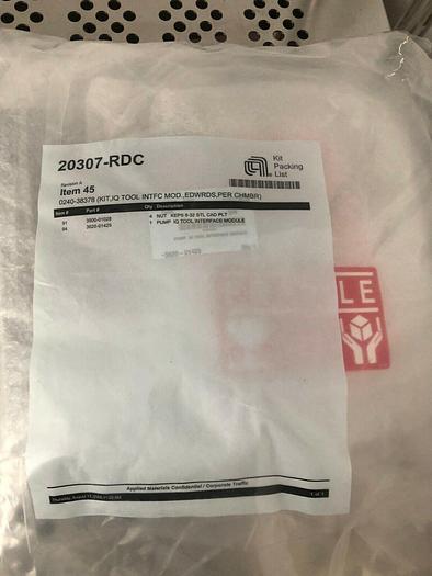 AMAT 3620-01425 PUMP IQ TOOL INTERFACE MODULE