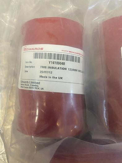 EDWARDS Y14109048 TMS INSULATION 123MM BELLOWS QTY 4