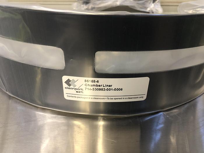 Used LAM RESEARCH 714-330982-001-0006 CHAMBER LINER
