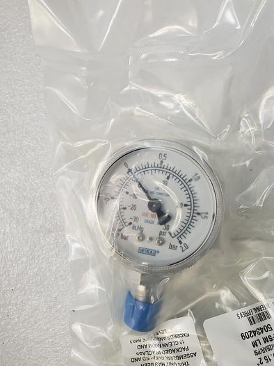 WIKA PRESSURE GAUGE LOW PRESSURE GAUGA 230.15 2''