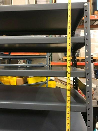 Used STEEL SHELVING