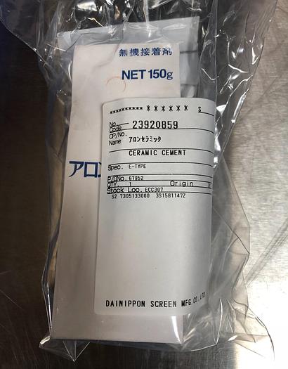 Used DIANIPPON SCREEN 23920859 CERAMIC CEMENT