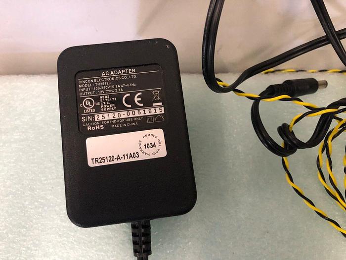 Used AC ADAPTER TR25120
