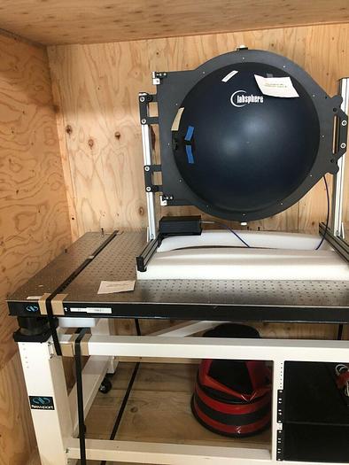 Used LABSPHERE, SPHEREOPTICS SMS-500 SPECTRAL MEASUREMENT SYSTEM WITH NEWPORT TABLE