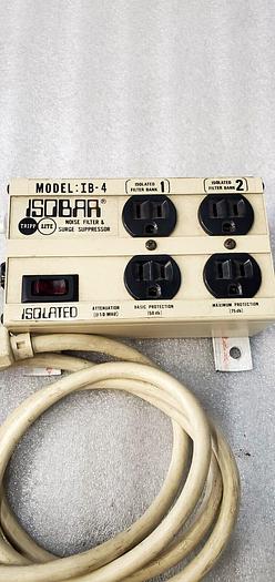 Used ISOBAR IB-4 NOISE FILTER AND SURGE SUPPRESSOR
