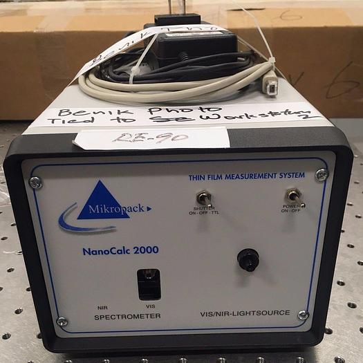 Used MIKROPACK NANOCALC 2000 LIGHT SOURCE