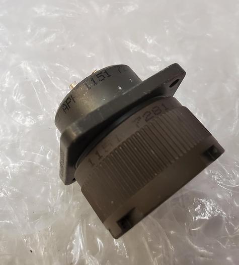 Used ITT CANNON-6 20-4 ELECTRICAL CONNECTOR