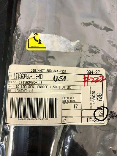LT1963AEQ-1.8 QTY 15