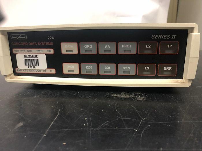 Used CONCORD DATA SYSTEMS 224