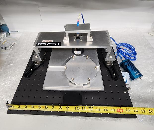 Used OCEAN OPTICS SUB STRAIGHT FIXTURE W MODEL USB 2000+ & HALOGEN LIGHT HL-2000 & INTEGRATING SPHERE ISP-30-6-R