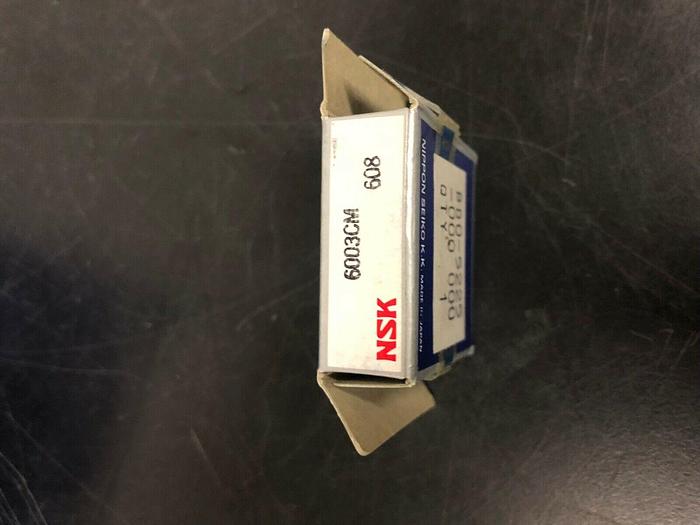 Used BALL BEARING NSK 6003ZZ, SUJ QTY 2