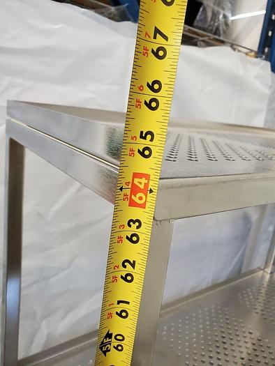 Used Stainless Steel Retractable Prep Station