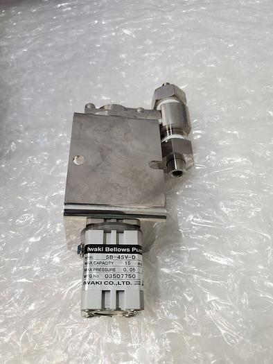 Used IWAKI BELLOWS PUMP SB-4SV-D