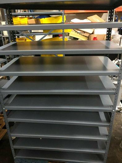 Used STEEL SHELVING