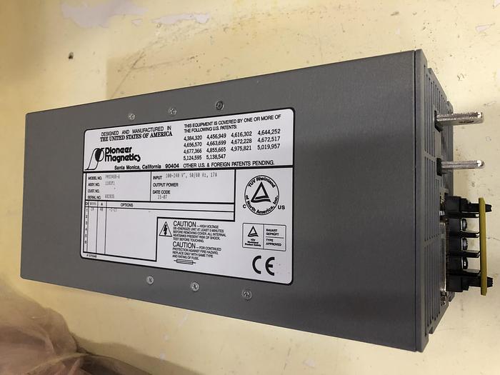 Used PIONEER MAGNETICS PM33468-6