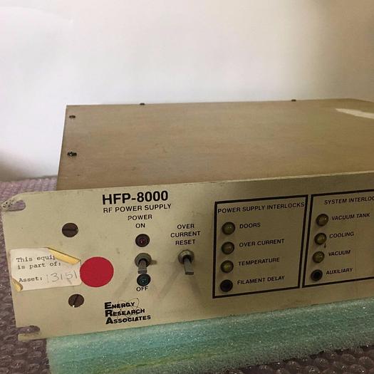 Used HFP-8000 RF Power supply