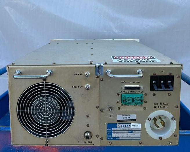 Used RF POWER PRODUCTS RF20S POWER SUPPLY