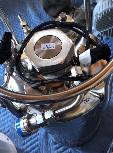 Used ALLOY PRODUCTS POD SUPPLY CANISTER PGMEA