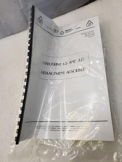 Used Ricor Edwards B520-01-045 Cryogenic High Vacuum Dried & Charged Absorber