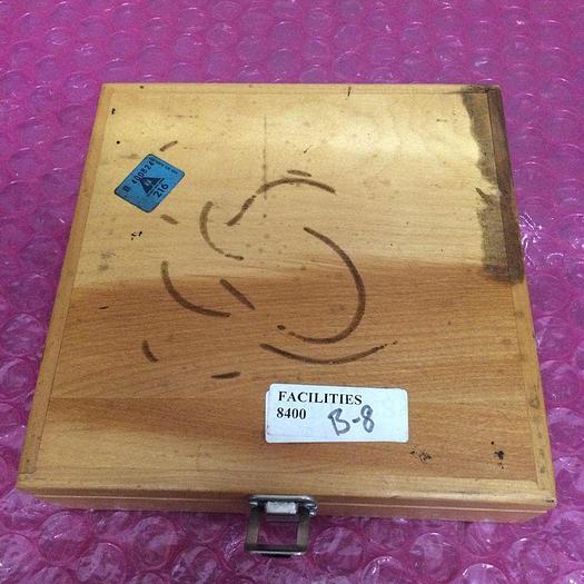 Used 10 piece Gauge Block steel, Facilities 8400.