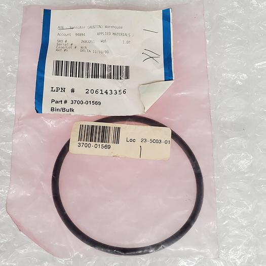 Used 3700-01569 O-RING (LOT OF 3)