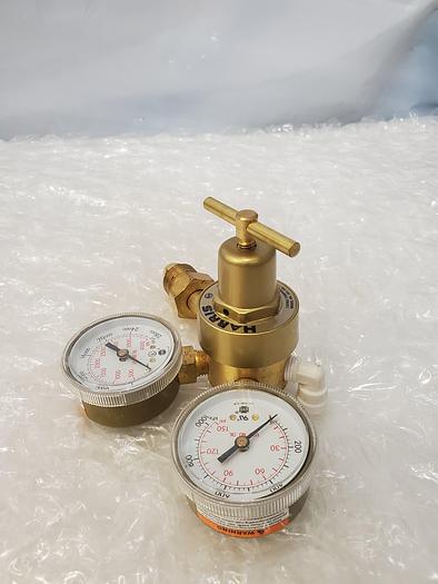 Used HARRIS 301-100 COMPRESSED GAS REGULATOR