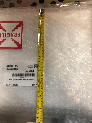 AMAT 0270-20087 CHAMBER MISC PRECLEAN II HOOP ALIGNMENT