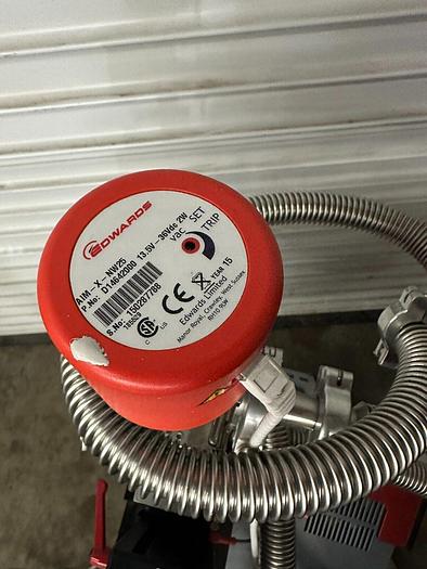 Used PFEIFFER VACUUM PUMP EDWARD GAUGE CONTOLLER , PFEIFFER VACUUM DCU