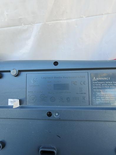 Used LOGITECH K200 KEYBOARD