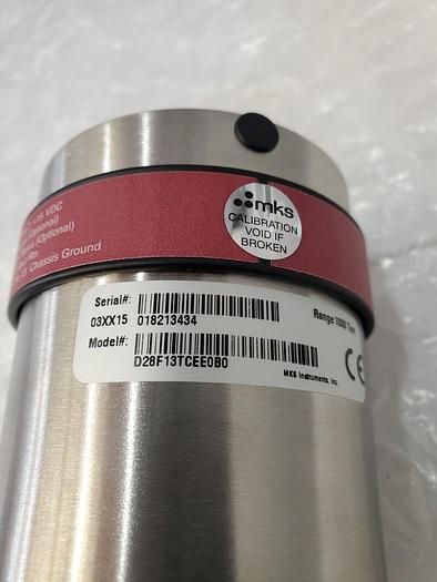 MKS D28F13TCEE0B0 BARATRON DUAL RANGE MANOMETER