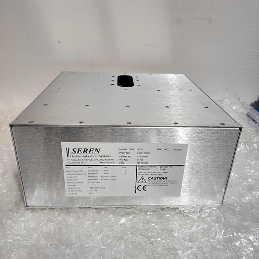 Used SEREN INDUSTRIAL POWERE SYSTEMS AT20 0095