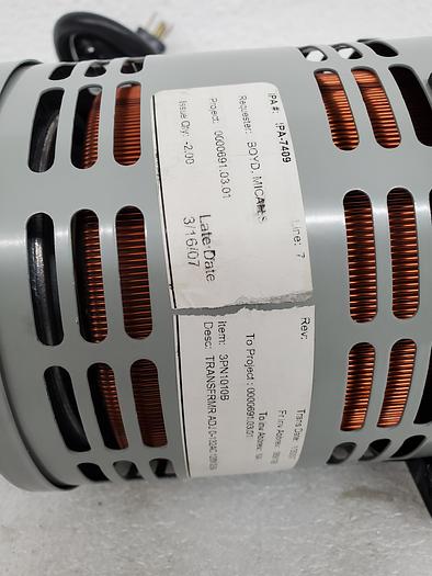 Used STACO ENERGY 3PN1010B 