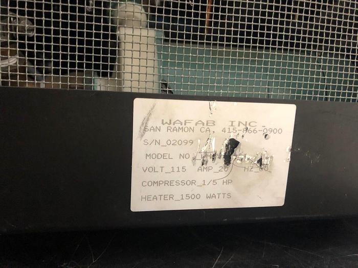 Used WAFAB UNCORPORATED MODEL WHRV-1211 V.115 CHILLER