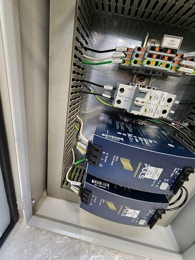 Used MP INTELLISCAN POWER SUPPLY BOX WITH PLUS DIMENSIONS QS10 POWER SUPPLY