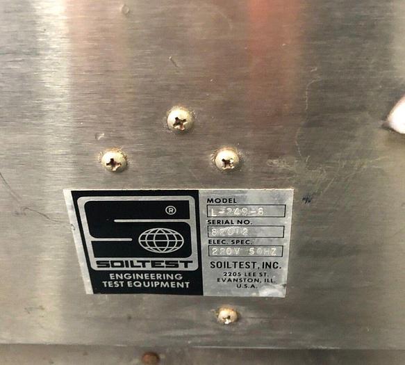 Used SOILTEST L-249-8 AUTOMATIC INFRARED OVEN