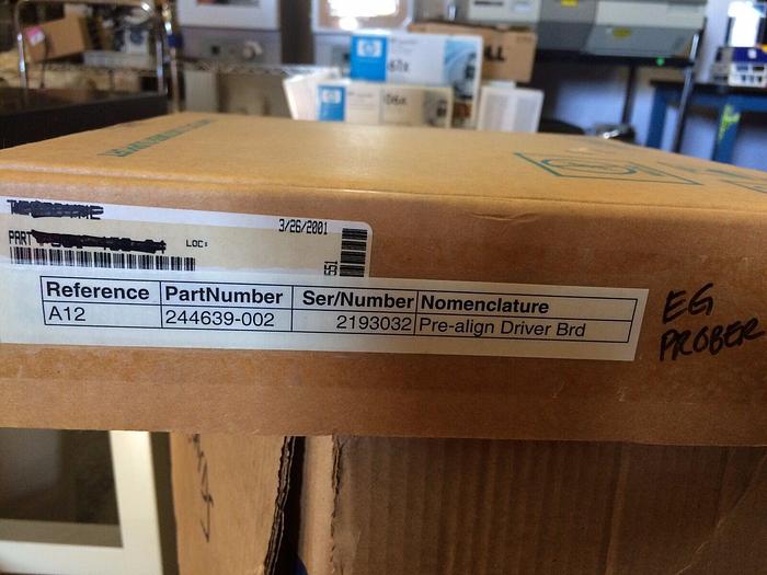 Used EG PRE-ALIGN DRIVER BOARD P/N 244639-002
