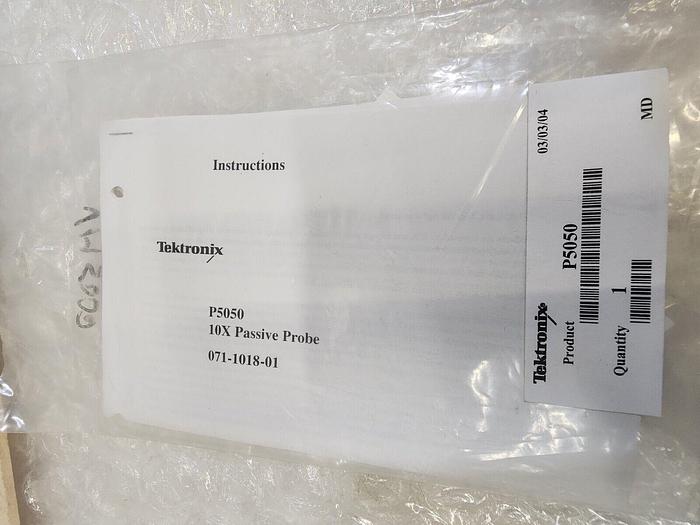 TEKTRONIX PROBE P5050 10X PASSIVE PROBE