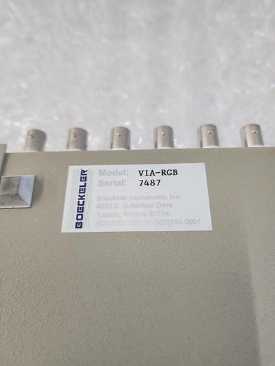 Used BOECKELER VIA-RGB CAMERA VIDEO INTERFACE UNIT