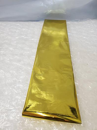 Used ARTUS PLASTIC SHEET GOLD 5X20X.00075