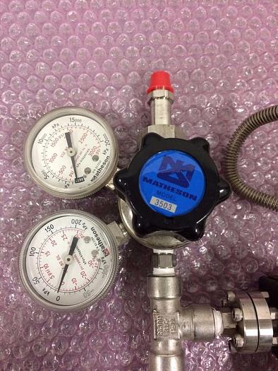 Used MATHESON 3503 GAS REGULATOR