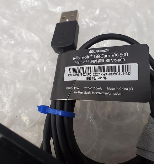 Used MICROSOFT LIFECAM VX-800