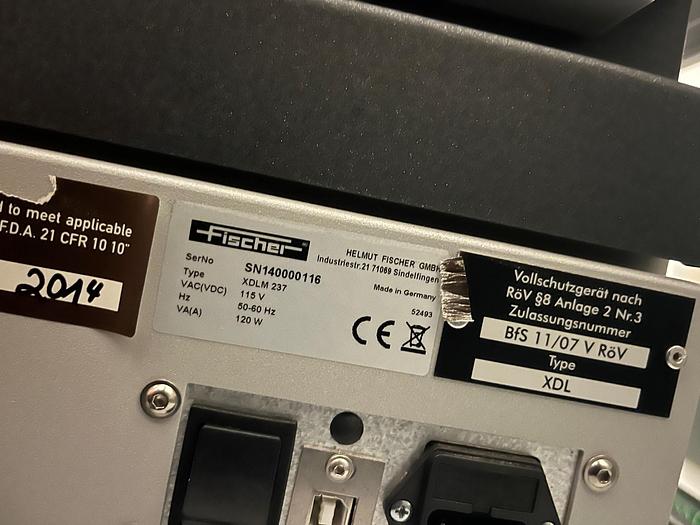 Used FISCHERSCOPE XDLM 237 SPECTROPHOTOMETER