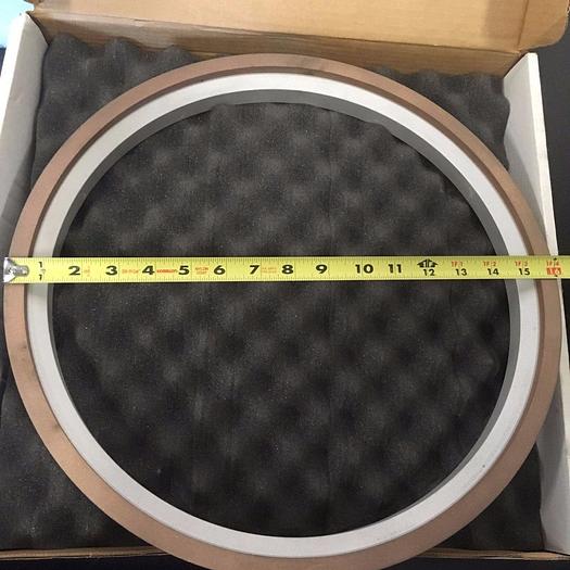 Used STAINLESS CLAMPING RING WITH COPPER ONLAY