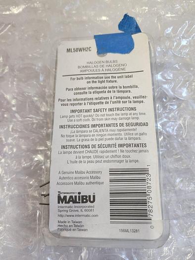 ML50WH2C HALOGEN BULBS